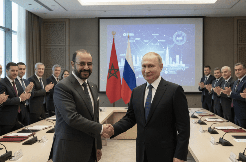 Maroc et Russie lancent une nouvelle ère de coentreprises et d’investissements