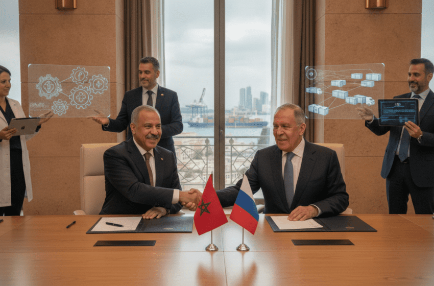  Maroc et Russie renforcent coopération commerciale et investissements dans santé, logistique et numérique
