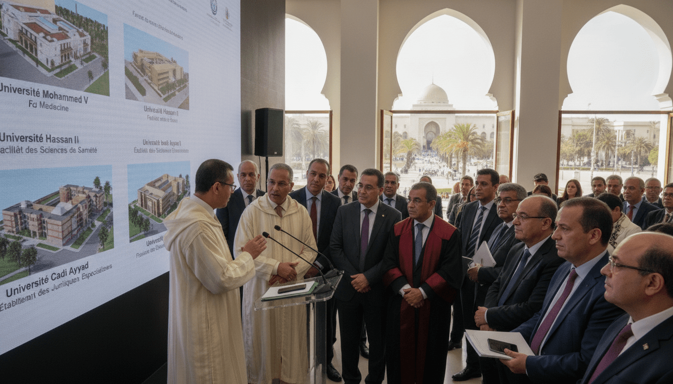 Maroc : les facultés pluridisciplinaires scindées en établissements spécialisés et nouvelles facultés de santé