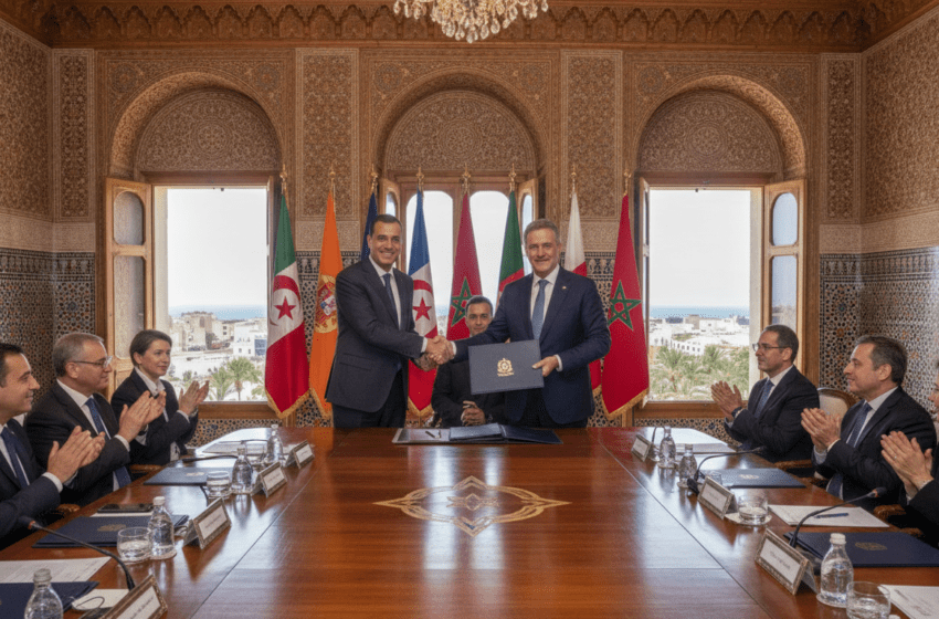  Maroc prend la présidence du GTMO 5+5 et adopte la Déclaration de Rabat