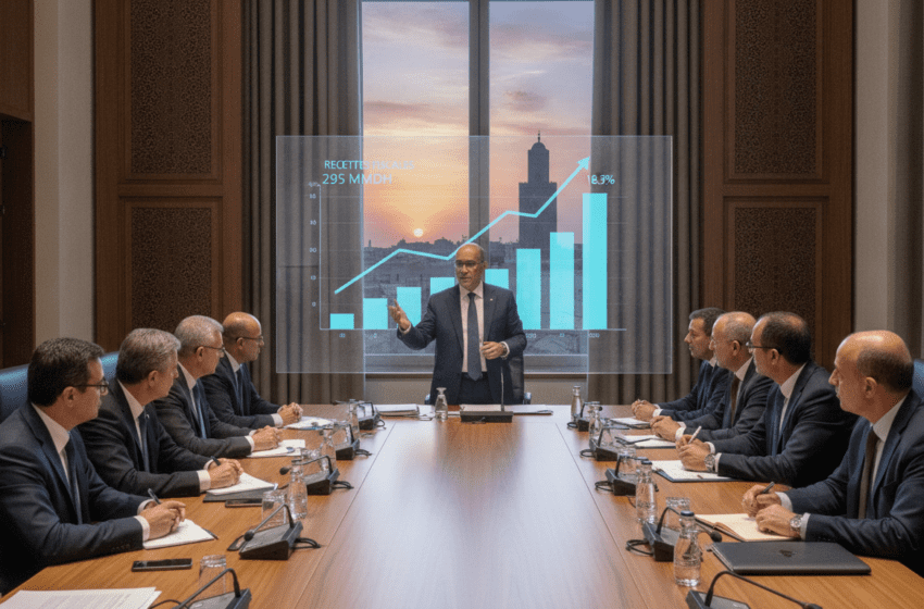  Maroc : recettes fiscales 2025 à 295 MMDH, hausse de 18,9% selon la DGI
