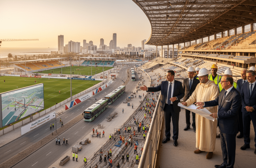 Maroc renforce transports et équipements sportifs pour la Coupe du monde 2030