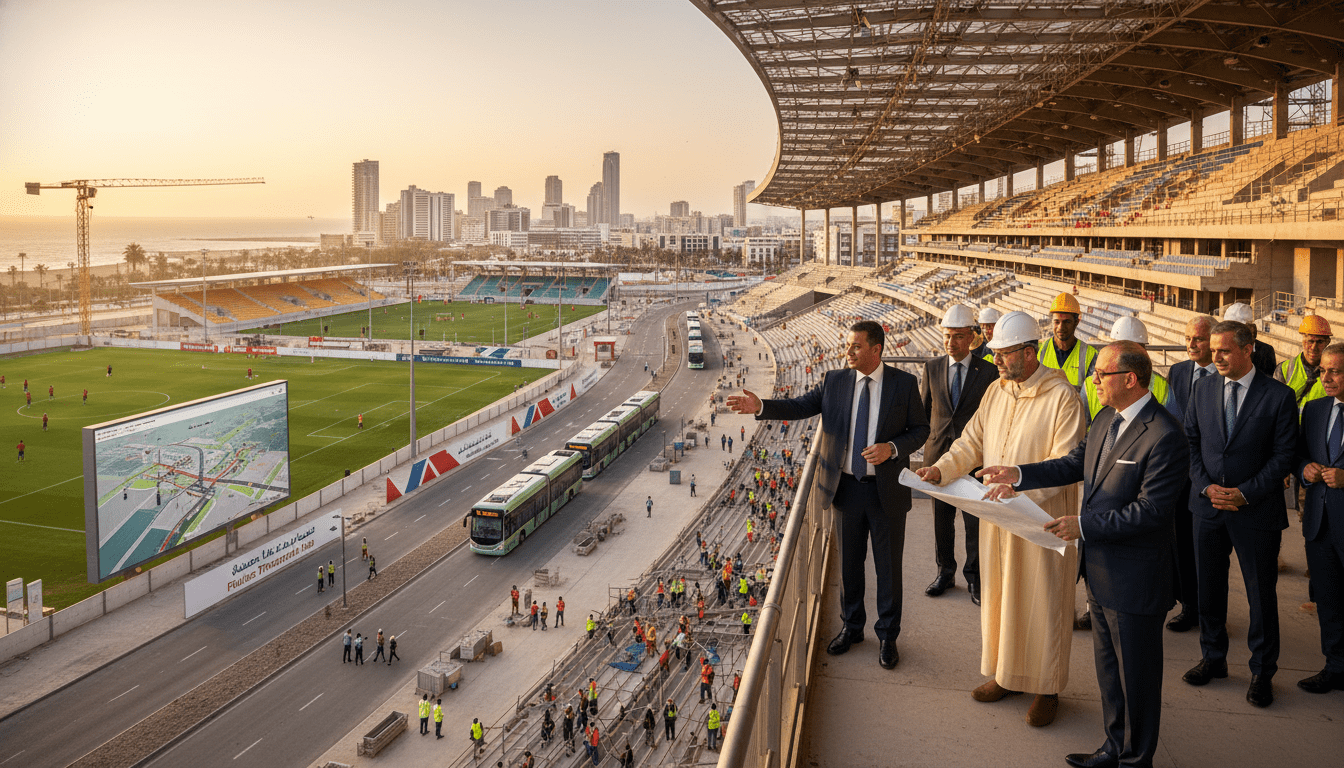 Maroc renforce transports et équipements sportifs pour la Coupe du monde 2030