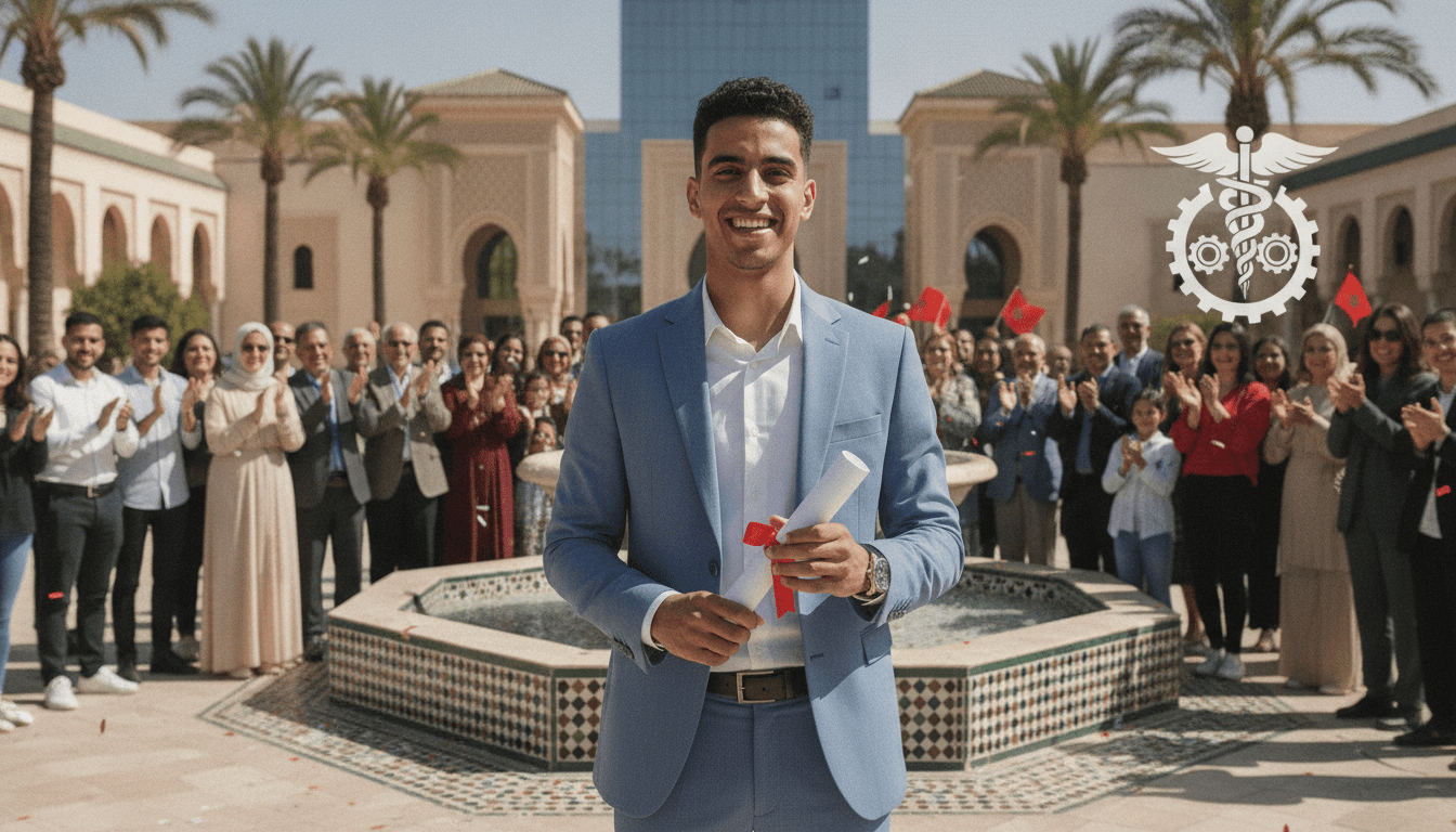 Omar Dahab lauréat exceptionnel du baccalauréat 2026 à Casablanca-Settat vise médecine ou ingénierie