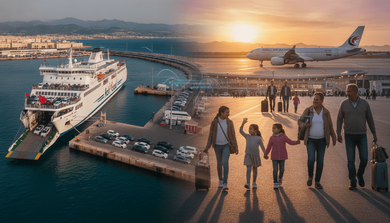 Opération Marhaba 2026 : renforcement des liaisons aériennes et maritimes pour les MRE