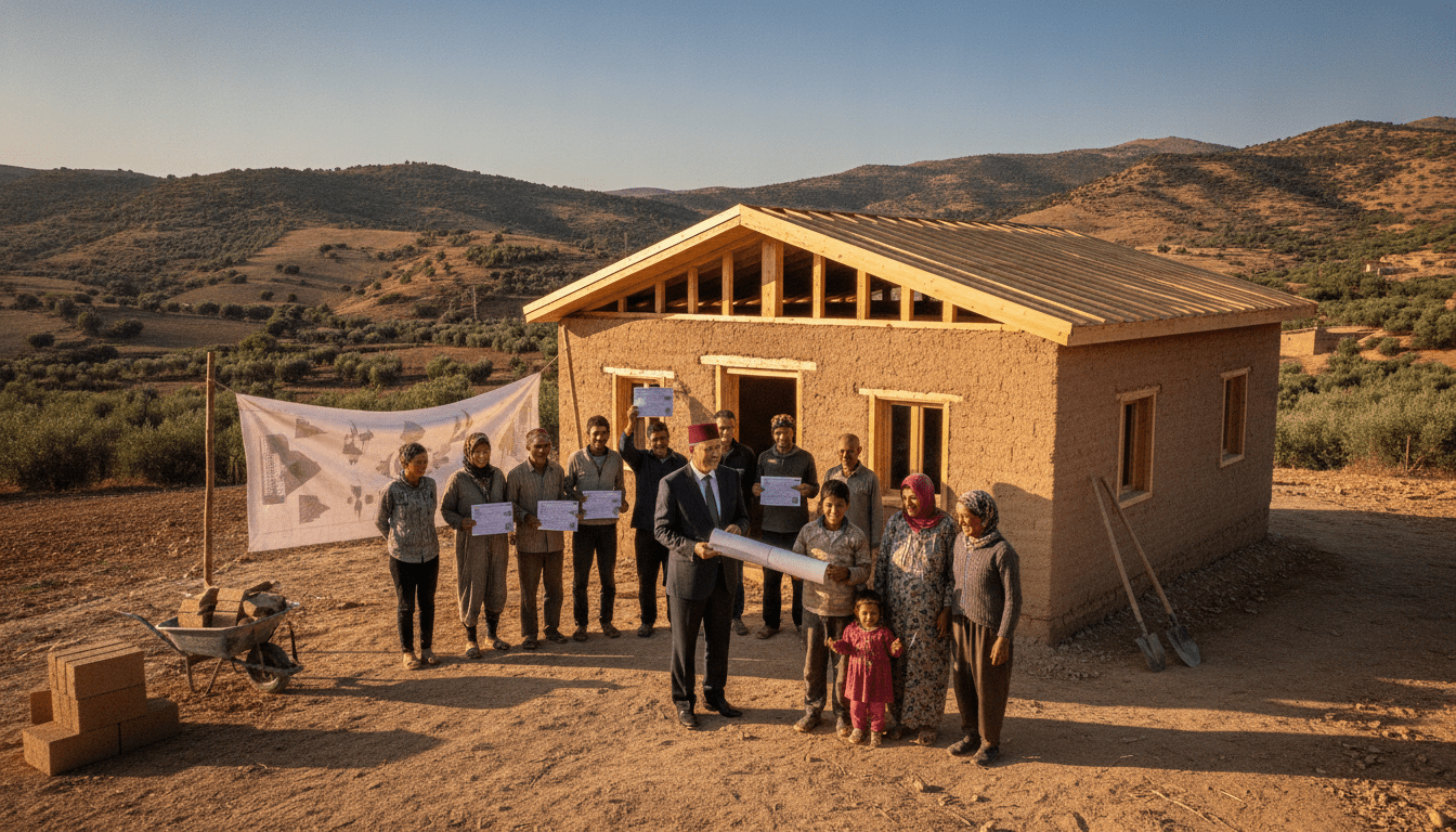Permis de construire en milieu rural : 1,8 million de bénéficiaires