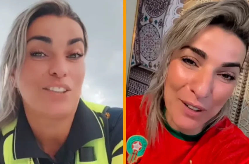  Policière marocaine aux Pays-Bas appelle les supporters au calme et au respect du drapeau