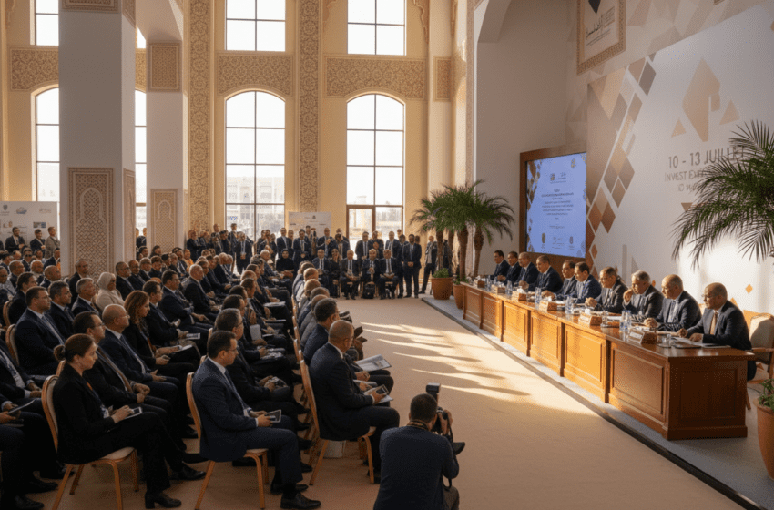  Première édition du Smara Invest Experience à Es‑Smara du 10 au 13 juillet