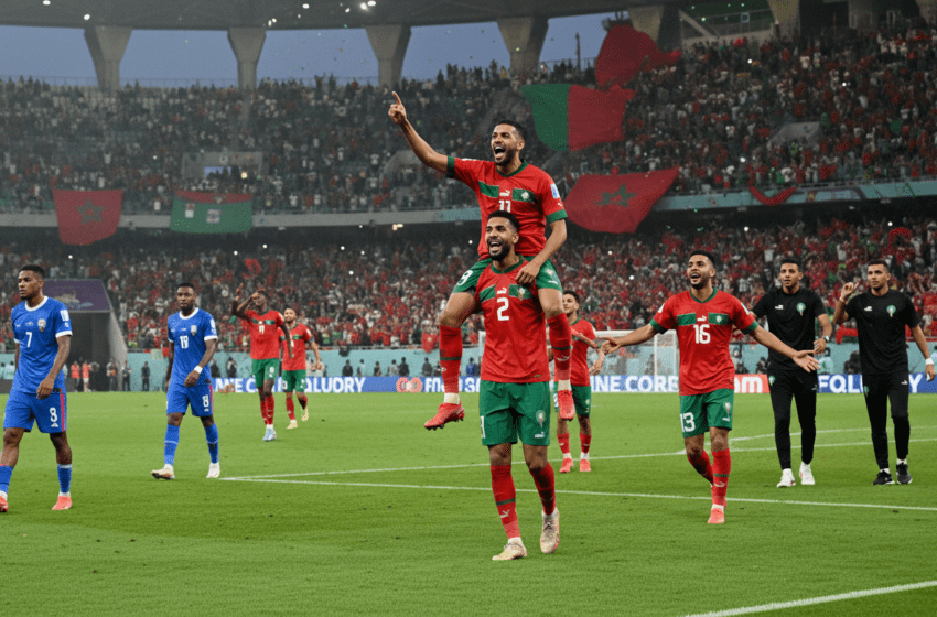 Préparation Coupe du Monde 2026 : le Maroc bat Madagascar 4-0
