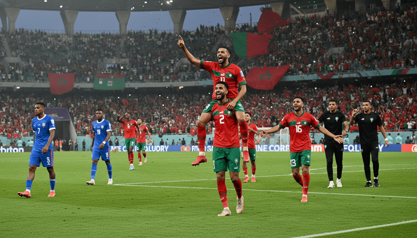 Préparation Coupe du Monde 2026 : le Maroc bat Madagascar 4-0