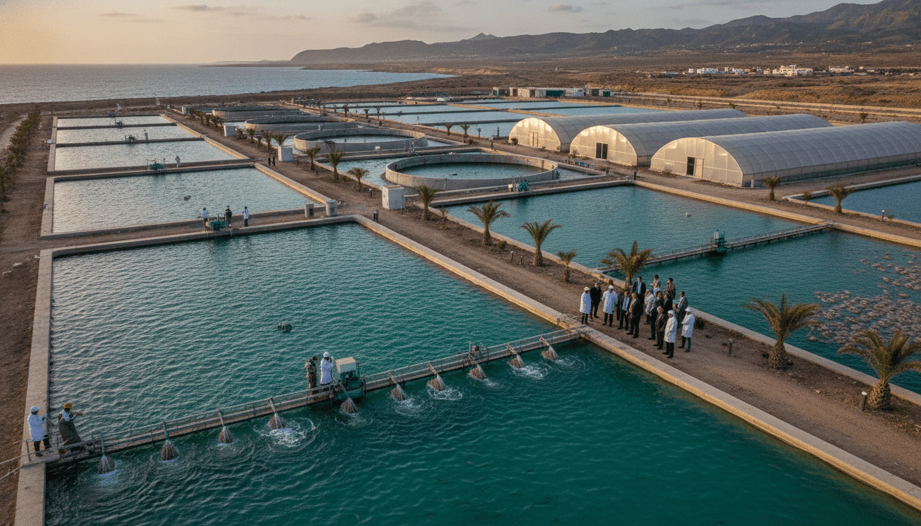 Projet d’aquaculture industrielle à Chtouka-Aït Baha pour poissons, crevettes et concombres de mer