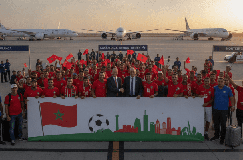 RAM lance 12 vols spéciaux Casablanca Monterrey pour supporters le 29 juin 2026