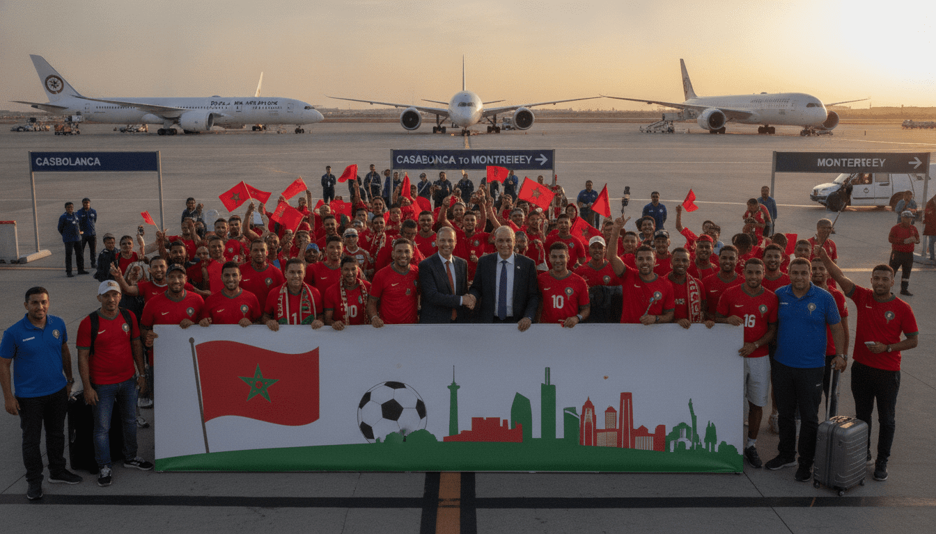 RAM lance 12 vols spéciaux Casablanca Monterrey pour supporters le 29 juin 2026