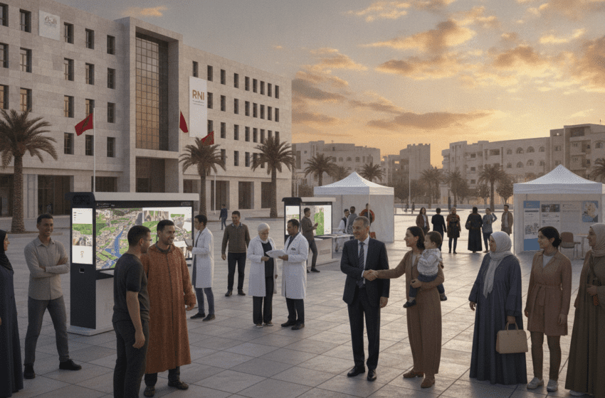  RNI à Oujda : justice spatiale et services publics pour un développement équitable