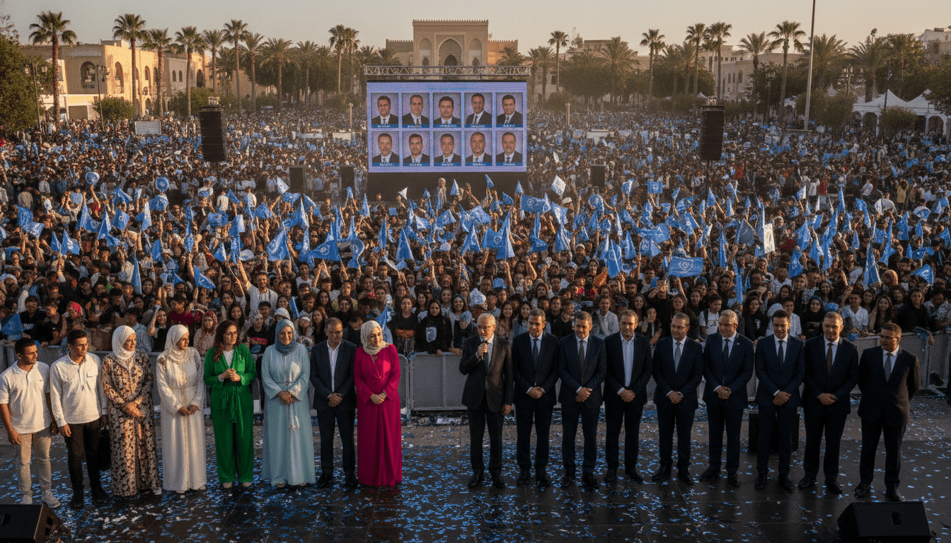 RNI mobilise plus de 4 000 jeunes à Agadir et présente 12 candidats