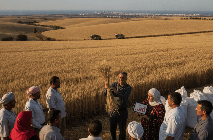  Rabat-Salé-Kénitra 2025-2026 : production céréalière estimée à 14 millions de quintaux, hausse de 25%