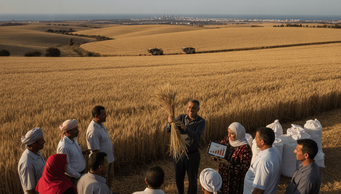 Rabat-Salé-Kénitra 2025-2026 : production céréalière estimée à 14 millions de quintaux, hausse de 25%
