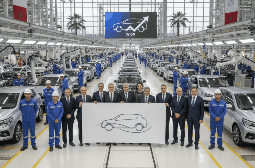  Renault Tanger, premier site automobile d’Afrique: 300 000 véhicules produits en 2025