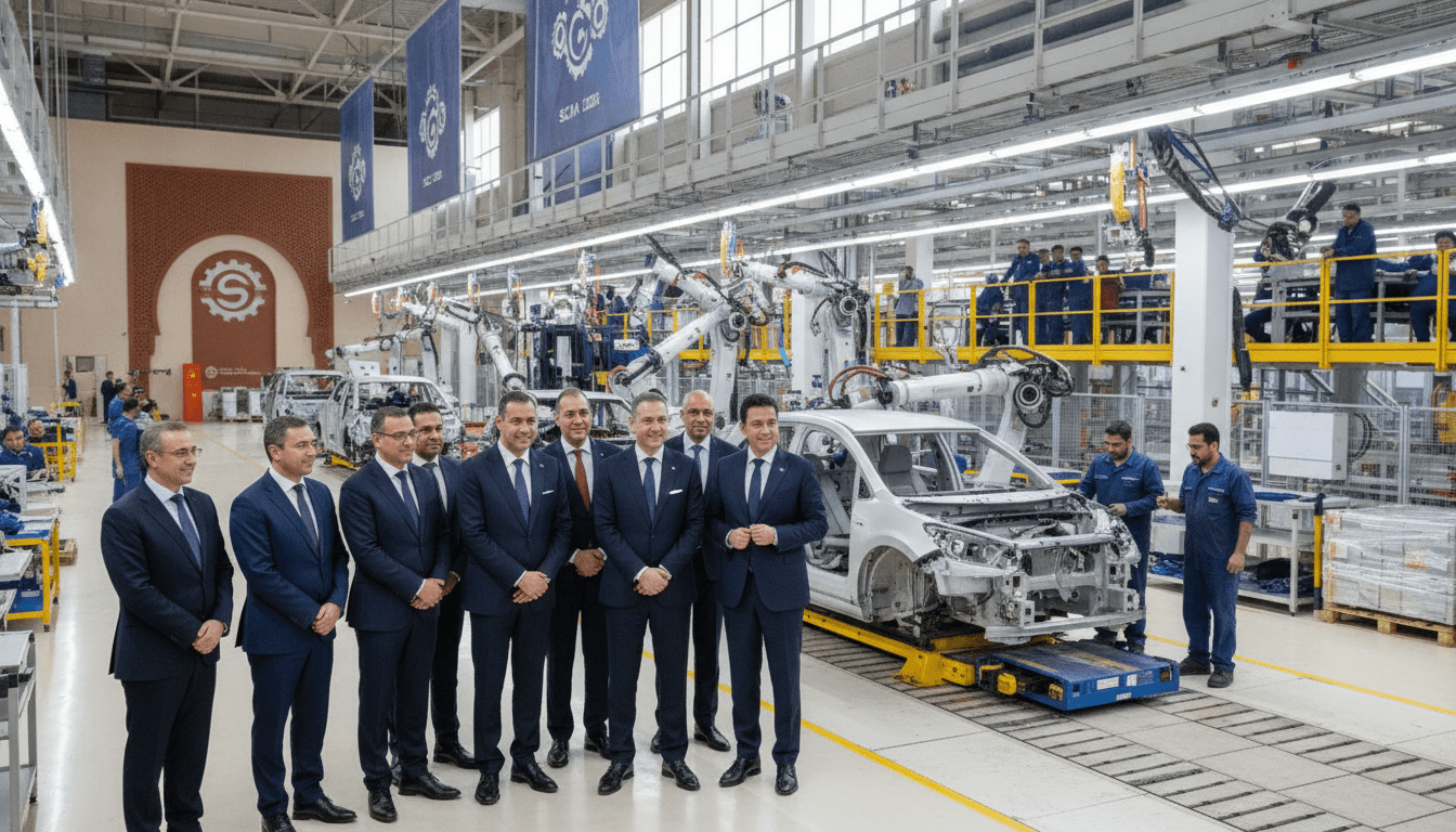 SCIA 2026 à Kénitra renforce la compétitivité de l'industrie automobile marocaine
