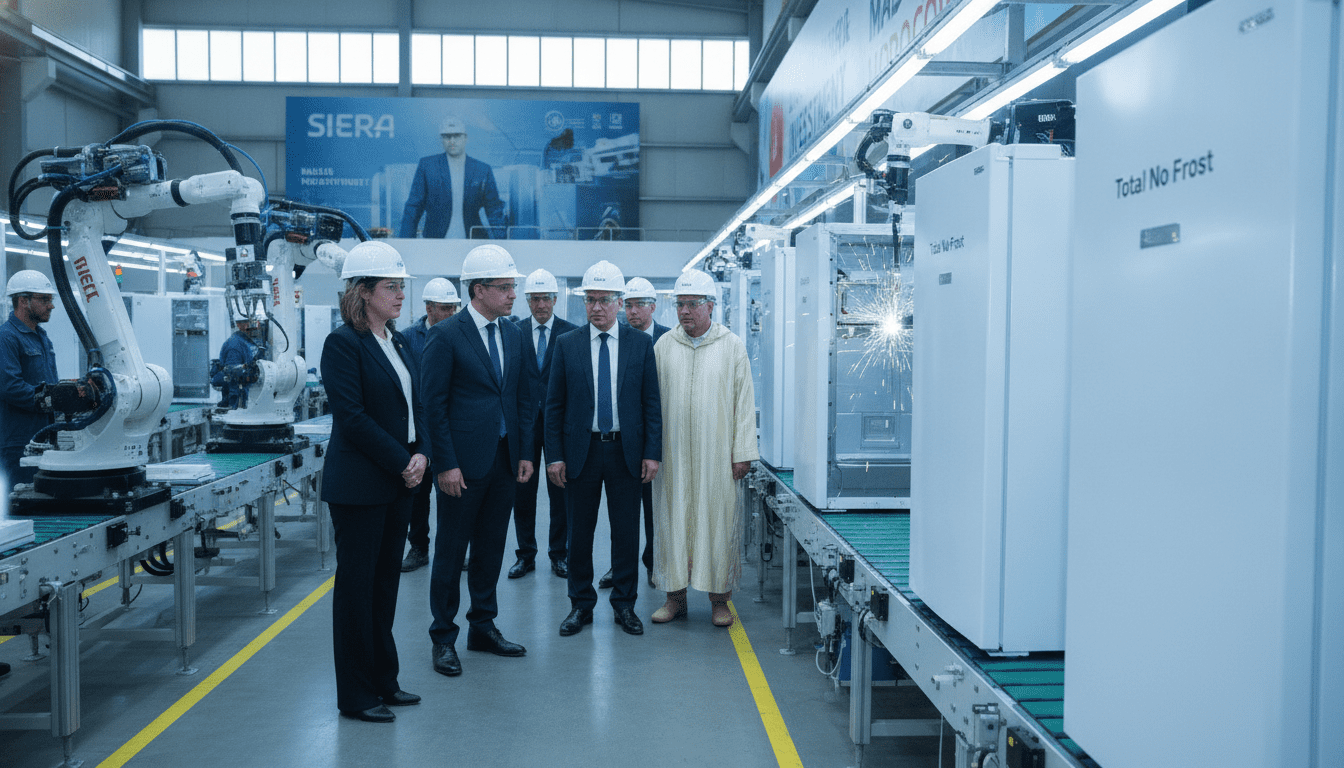 Siera investit 94 MDH pour de nouvelles lignes Total No Frost au Maroc
