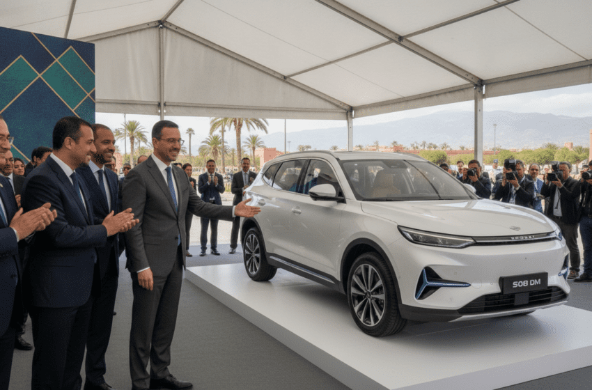  Soueast lance au Maroc le S08 DM SUV hybride rechargeable 7 places
