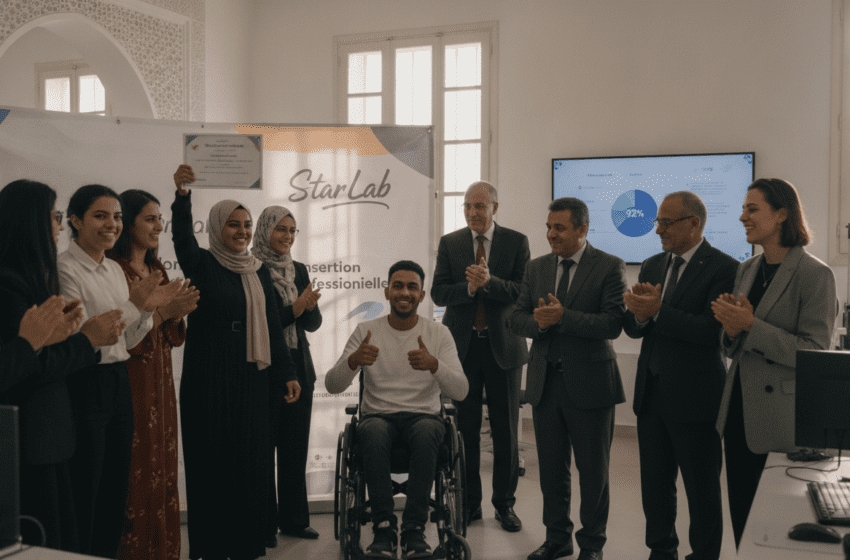  StarLab à Rabat : plus de 92 % d’insertion des jeunes NEET