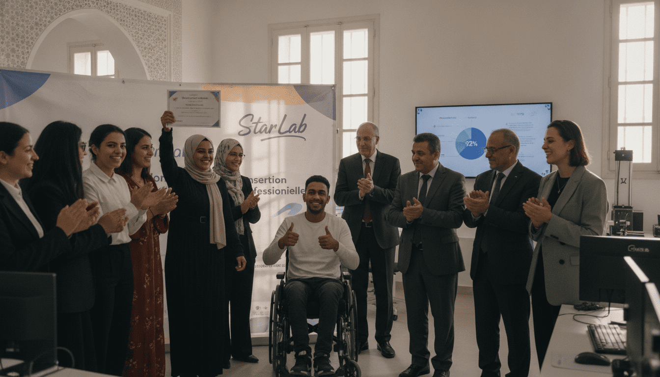 StarLab à Rabat : plus de 92 % d'insertion des jeunes NEET