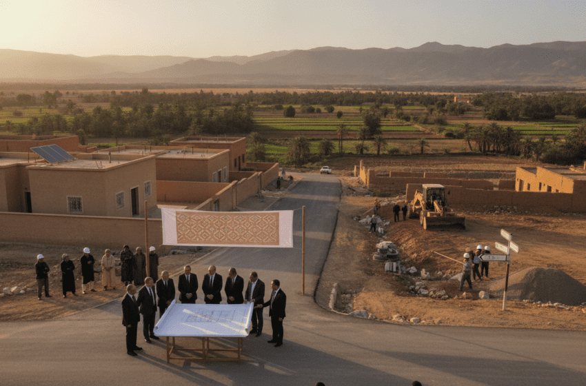  Urbanisme rural au Maroc : 4 698 douars délimités, 110 milliards de dirhams d’investissements