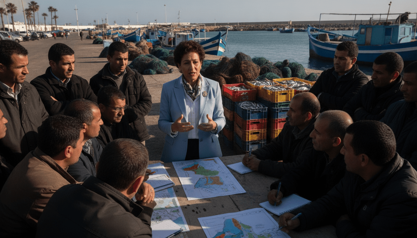 Zakia Driouich appelle à une gouvernance participative pour la pêcherie des petits pélagiques