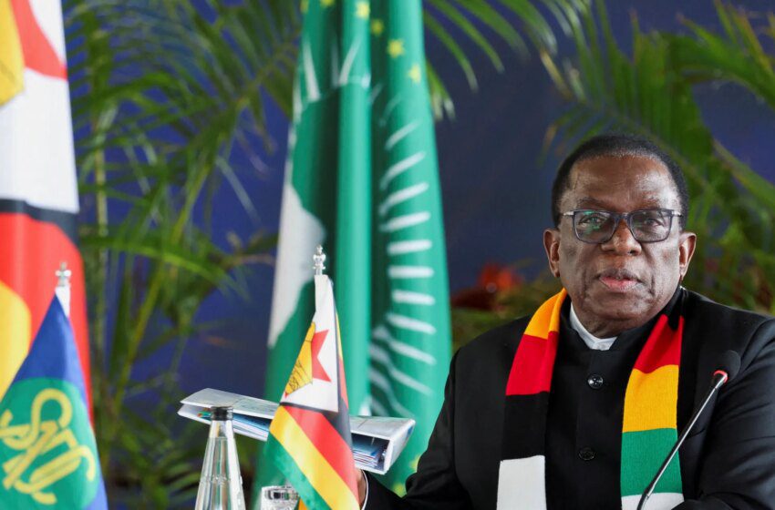  Zimbabwe adopte une loi prolongeant le mandat présidentiel de Mnangagwa à sept ans