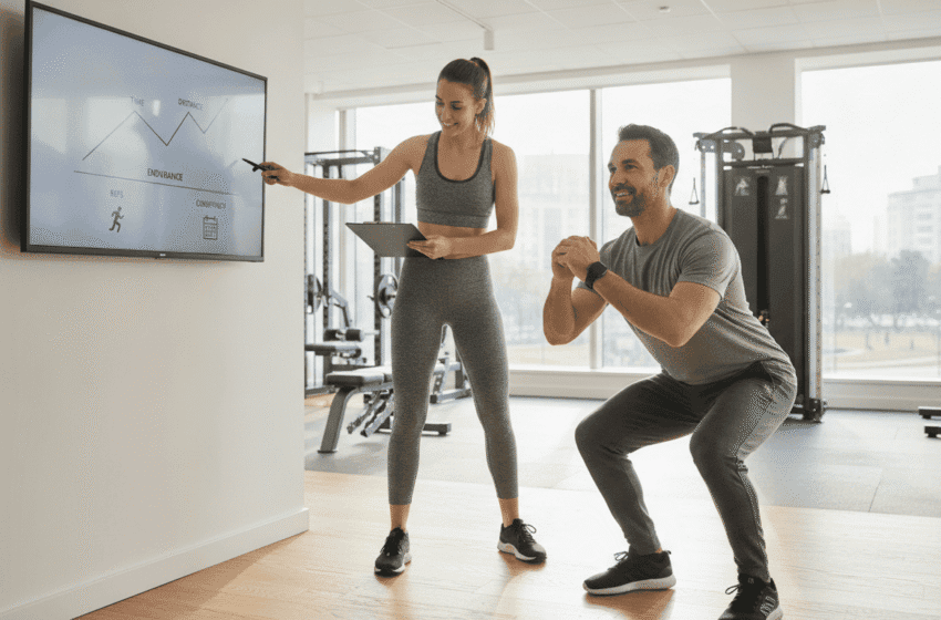  10 objectifs fitness testés par entraîneurs pour développer habitude, force et endurance