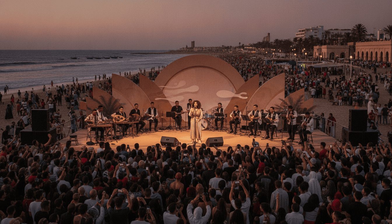 22e Festival des Plages de Maroc Telecom gratuit soutient les jeunes talents marocains