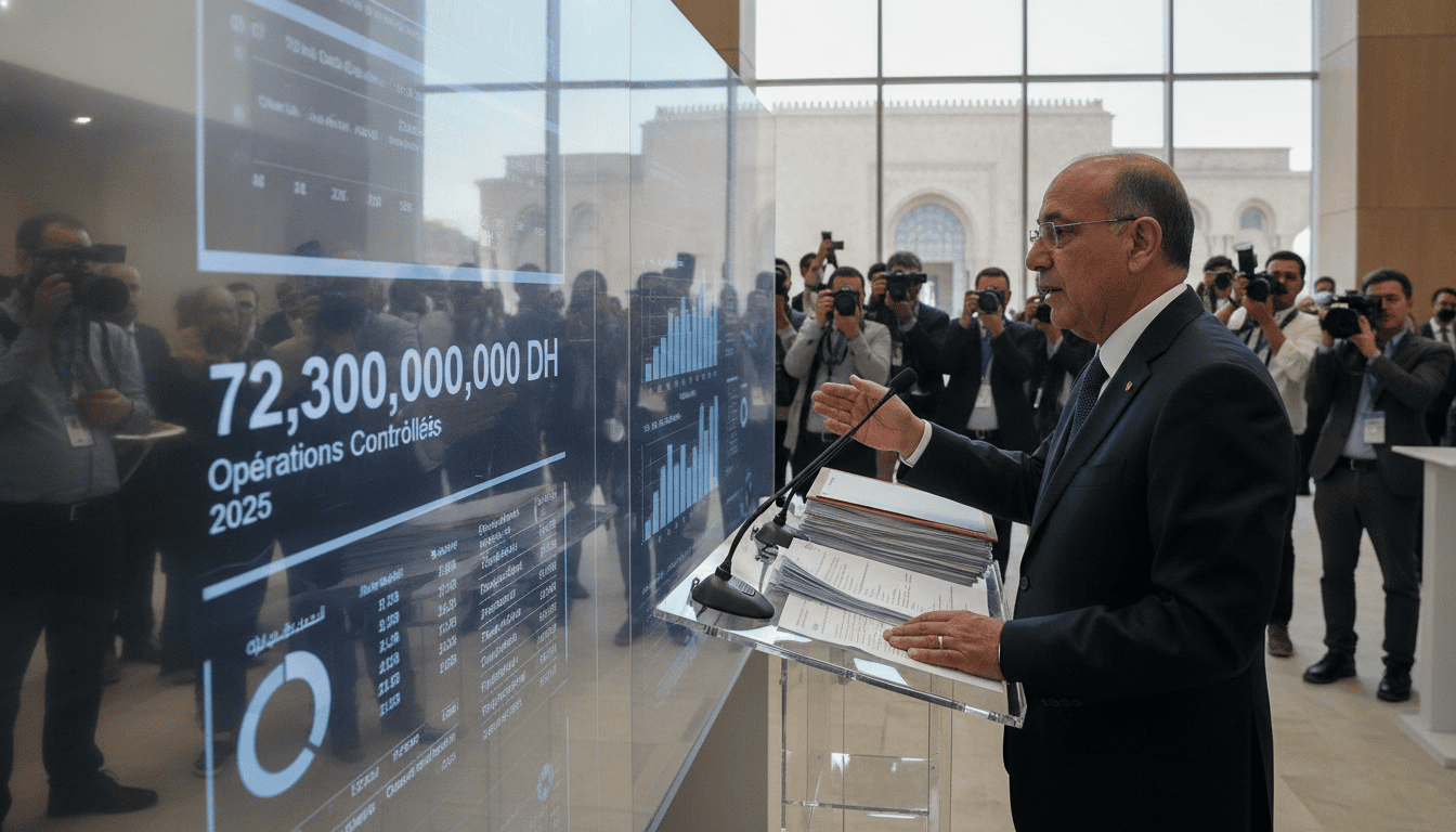 72,3 milliards de dirhams d'opérations contrôlées par l'Office des changes en 2025