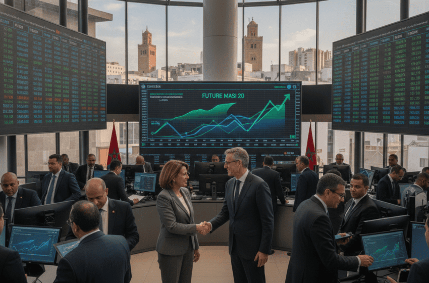  AMMC signale dynamisme du marché actions et lancement du Future MASI 20