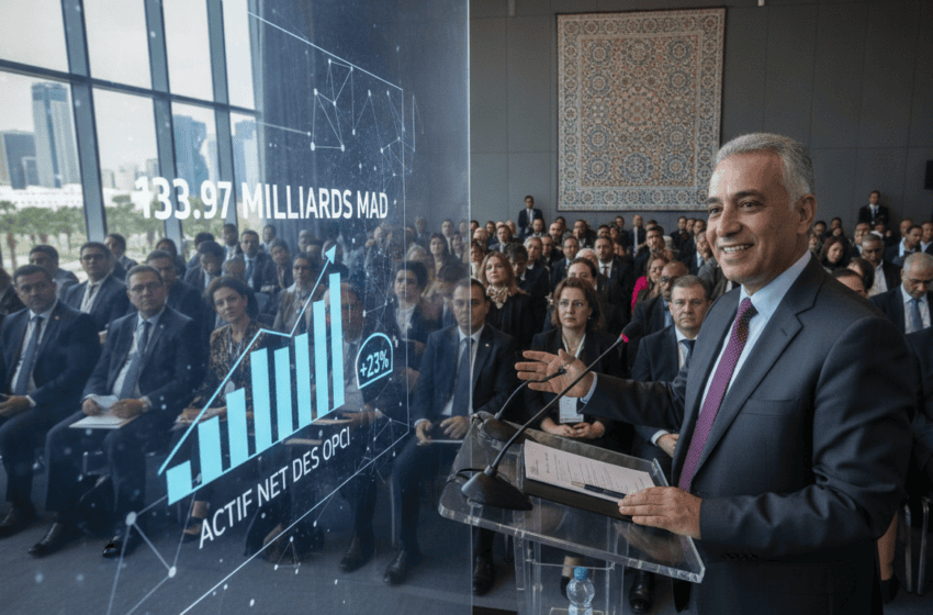  Actif net des OPCI monte à 133,97 milliards de dirhams en 2025, +23% sur un an