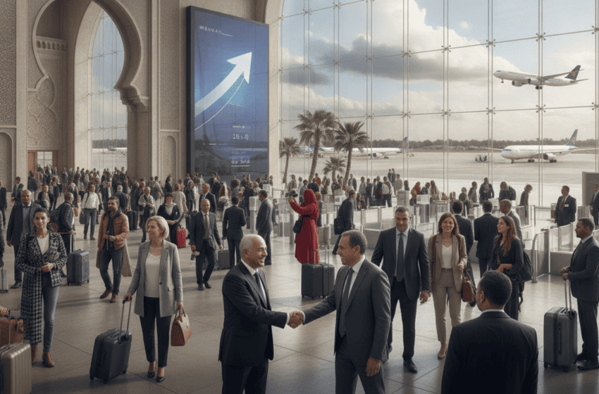  Aéroports marocains +8,83% : 18,83 millions de passagers au 1er semestre 2026