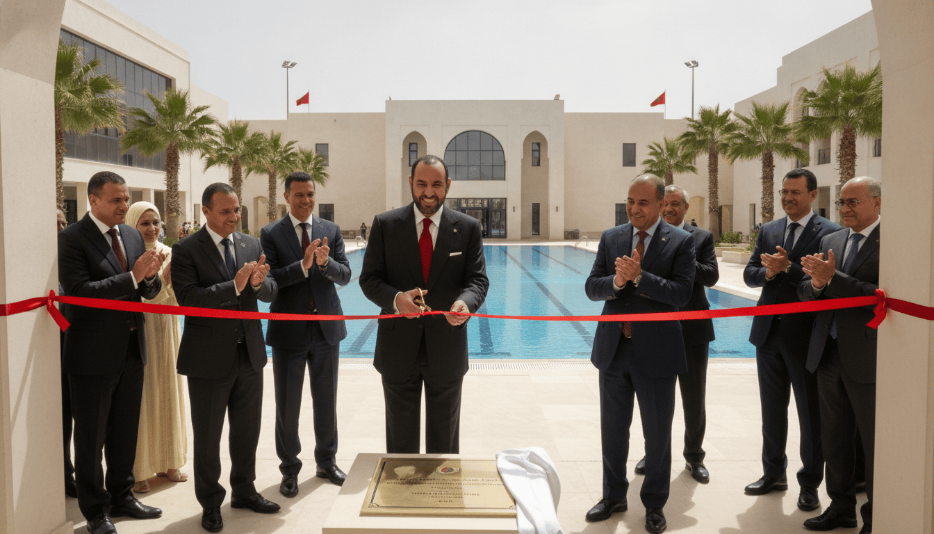 Agadir inaugure quatre équipements dont une piscine semi‑olympique dans le cadre du PDU
