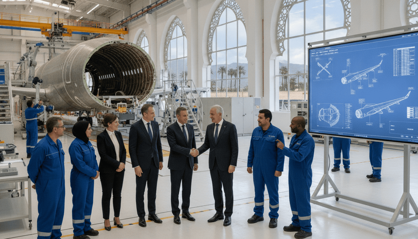 Airbus détaille la modernisation industrielle et le transfert de compétences au Maroc