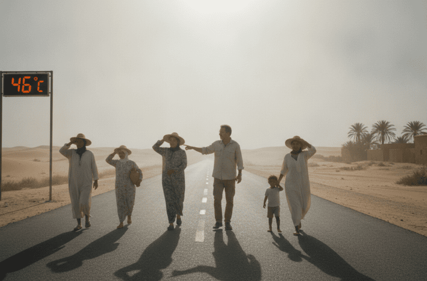  Alerte orange de la DGM pour vague de chaleur 44-47°C dans le sud