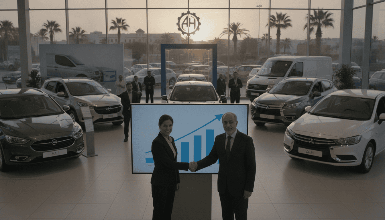 Auto Hall: chiffre d'affaires 1er semestre 2026 à 3,36 milliards DH, +25,7%