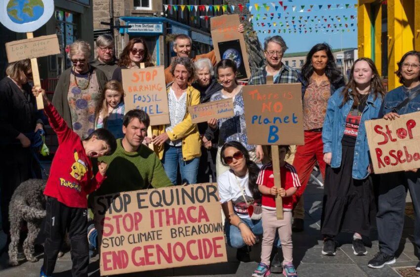 Aux Shetland mobilisation contre Rosebank alors que Burnham doit trancher