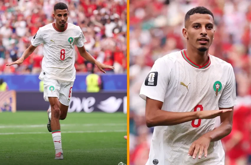  Azzedine Ounahi marque un doublé et qualifie le Maroc pour les quarts