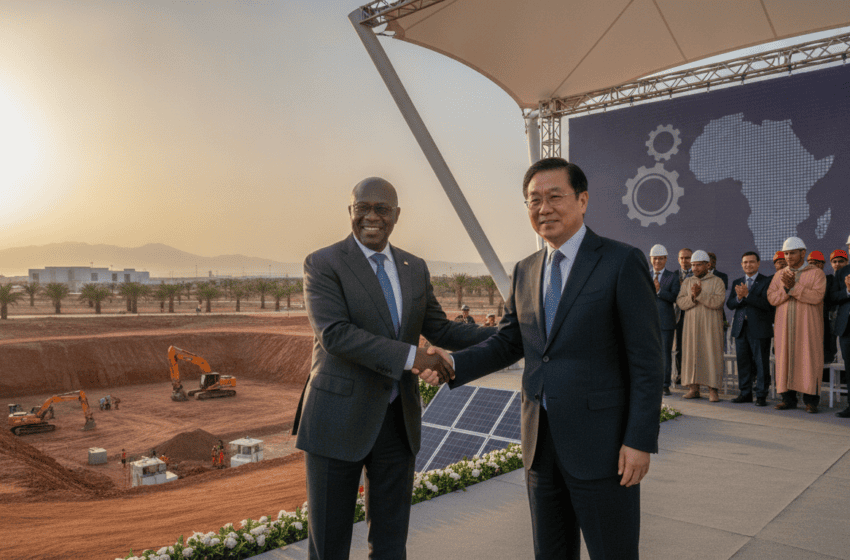  BAD accorde 100 M€ à Gotion pour la première gigafactory LFP en Afrique