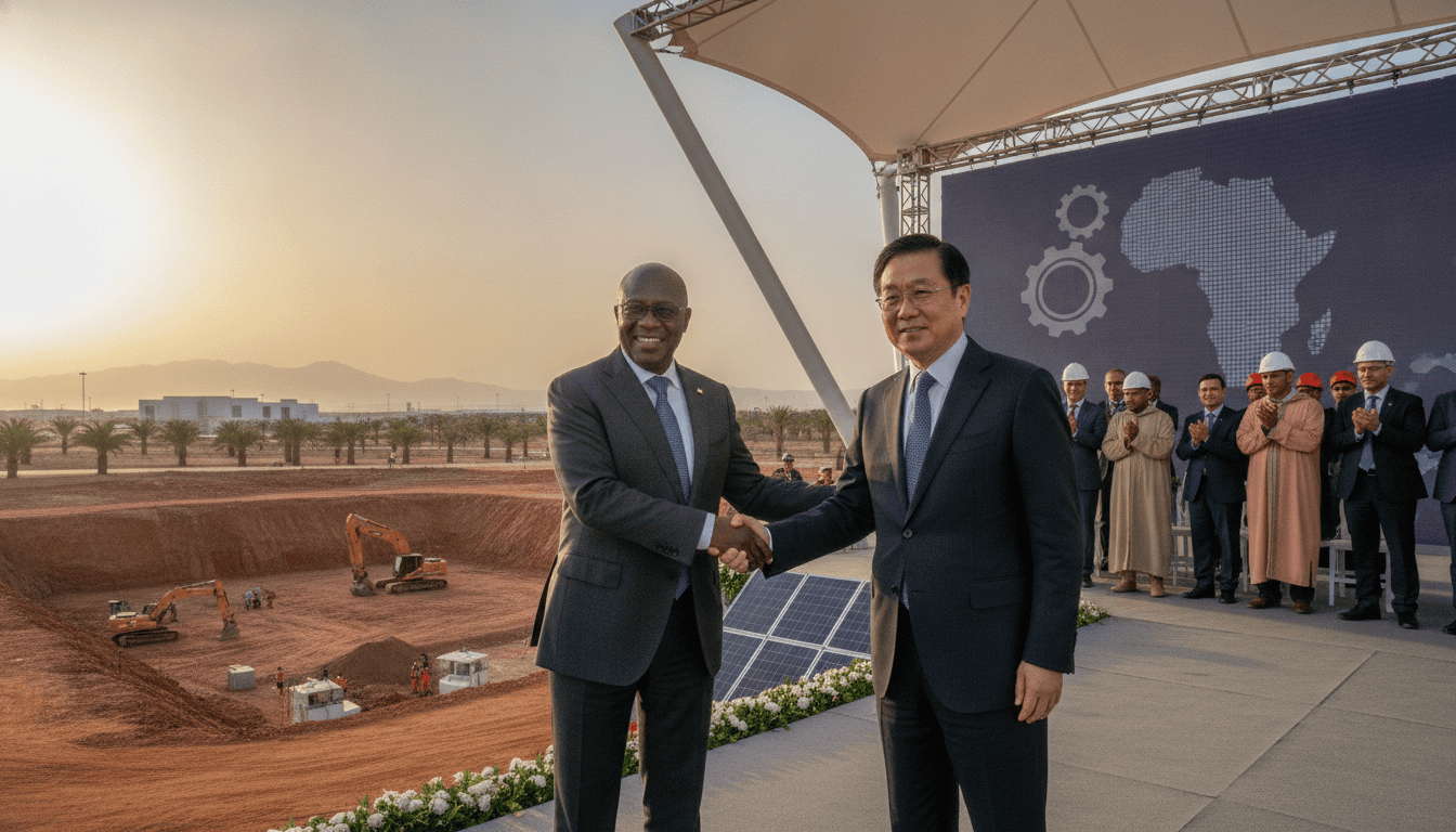 BAD accorde 100 M€ à Gotion pour la première gigafactory LFP en Afrique