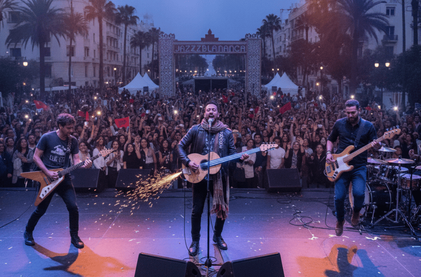  Bab L’Bluz à Jazzablanca, le rock du Maghreb électrifie le guembri