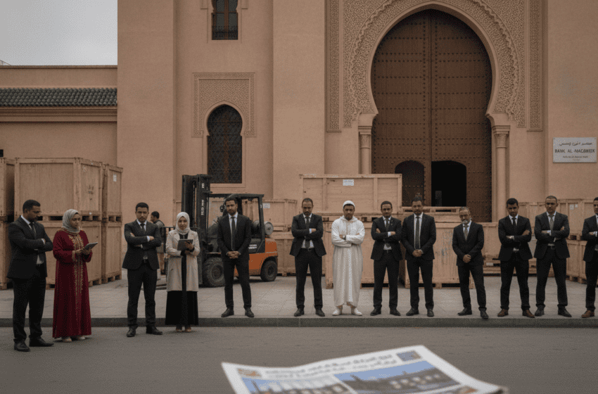  Bank Al-Maghrib : l’activité industrielle se replie en mai, premier repli mensuel de 2026