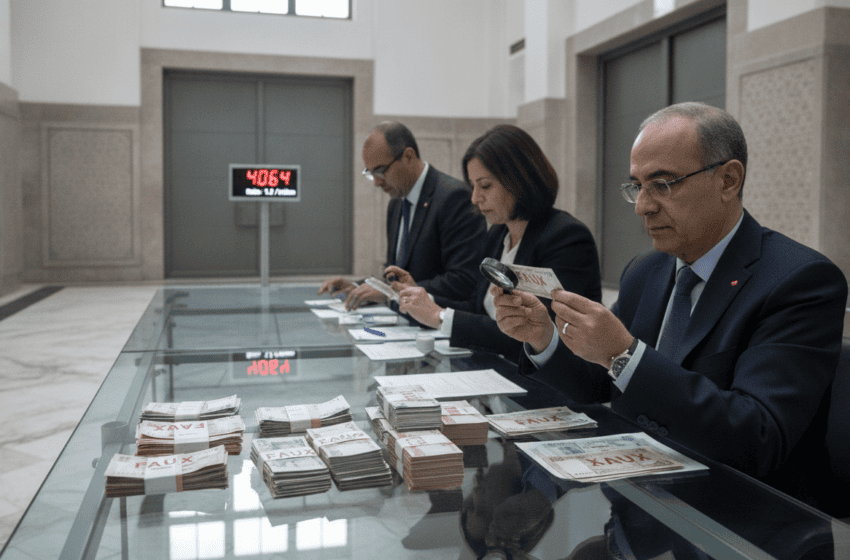  Bank Al‑Maghrib détecte 4 064 faux billets en 2025, ratio 1,2 par million