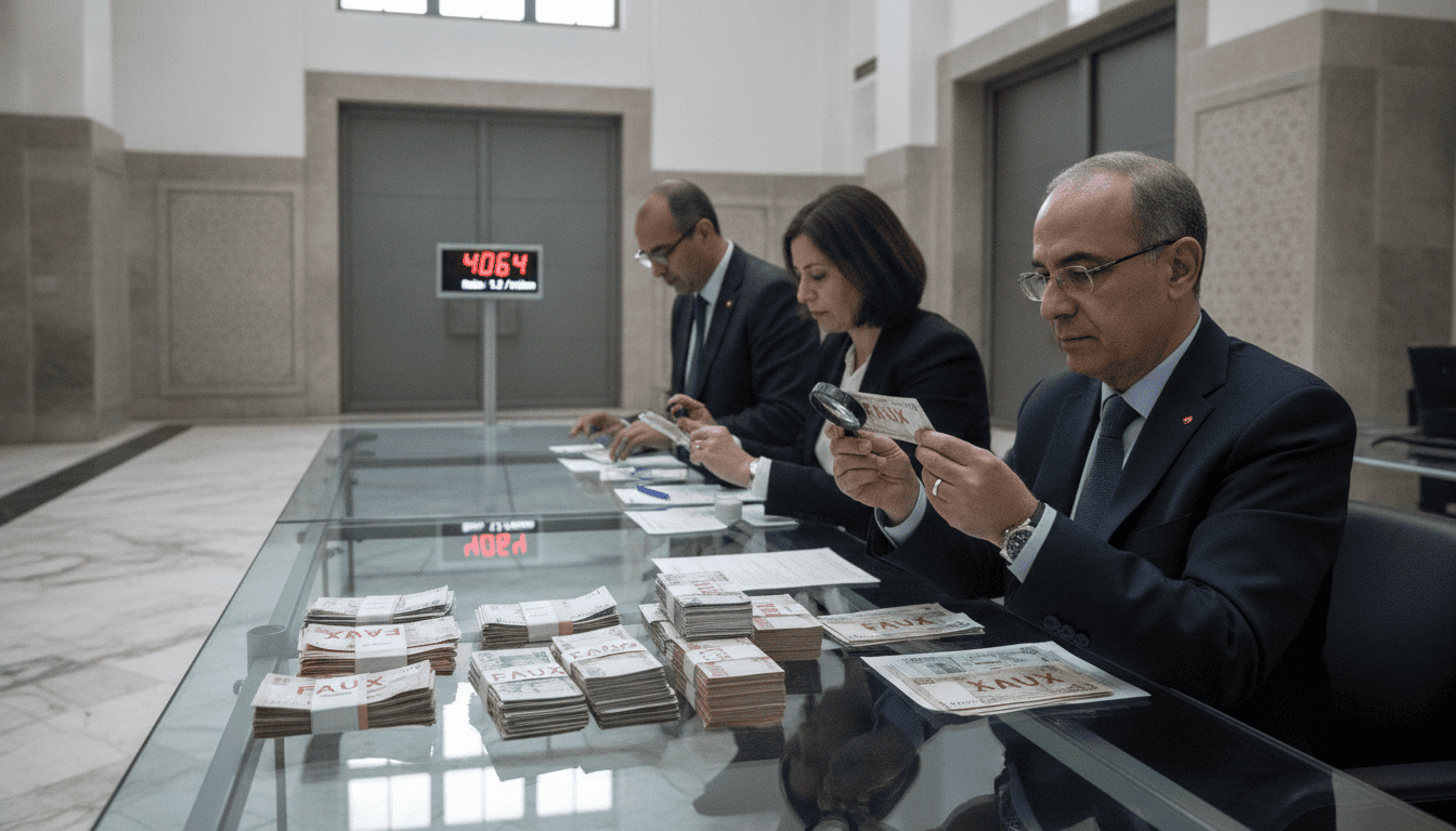 Bank Al‑Maghrib détecte 4 064 faux billets en 2025, ratio 1,2 par million