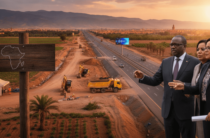  Banque africaine de développement finance 205 millions d’euros pour corridor Kénitra-Marrakech au Maroc