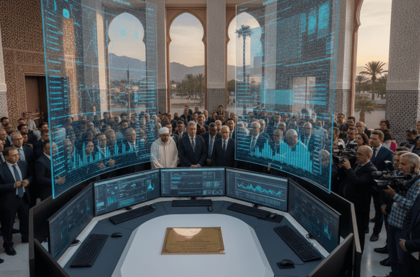 Béni Mellal-Khénifra inaugure un observatoire économique doté de 30 000 lignes de données